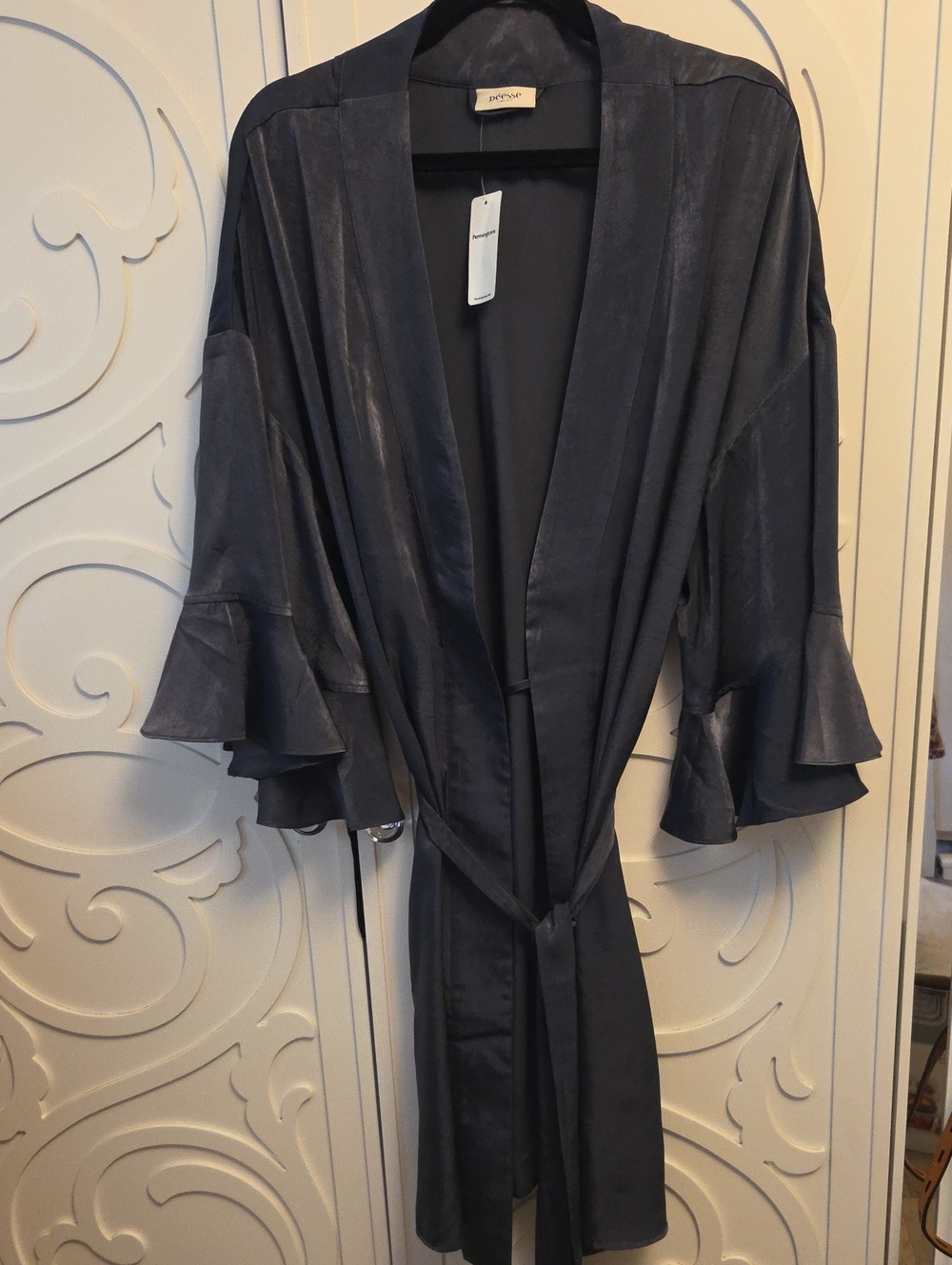 NWT Satin Bathrobe.